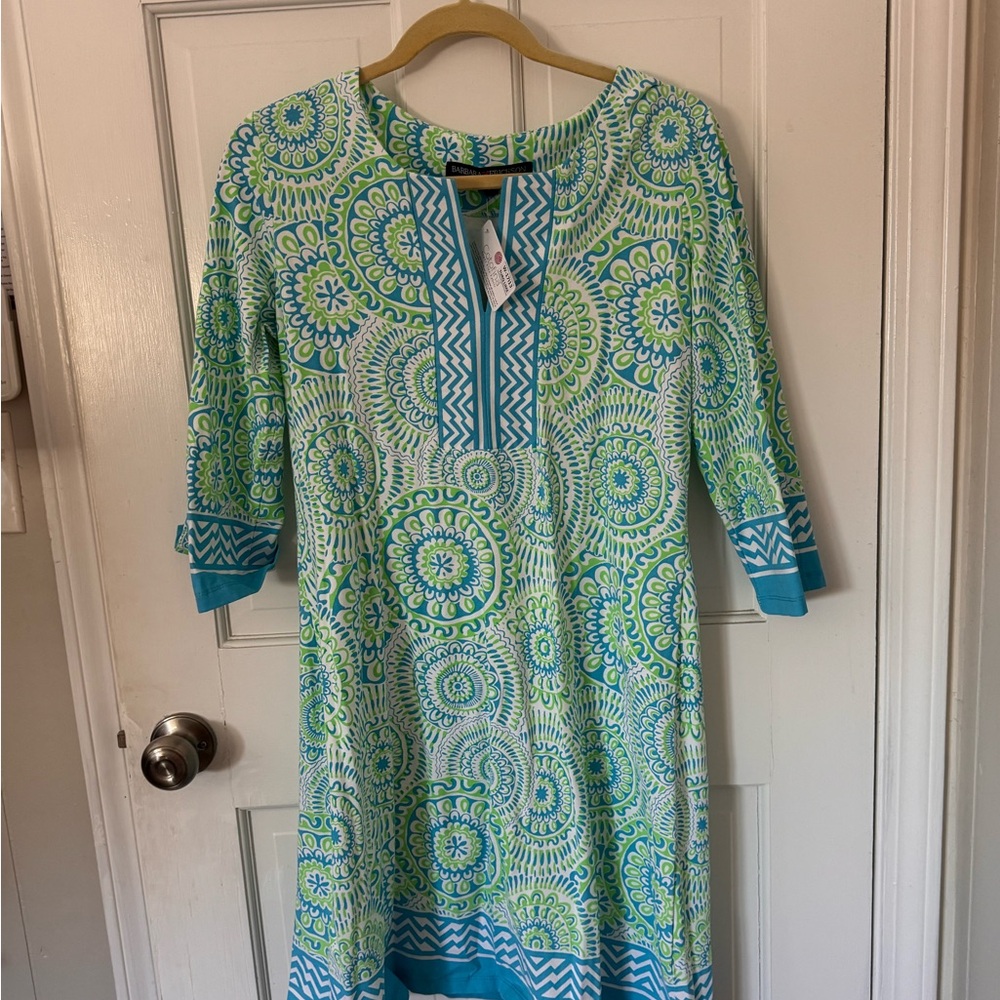 Barbara Erickson LS Resort wear dress